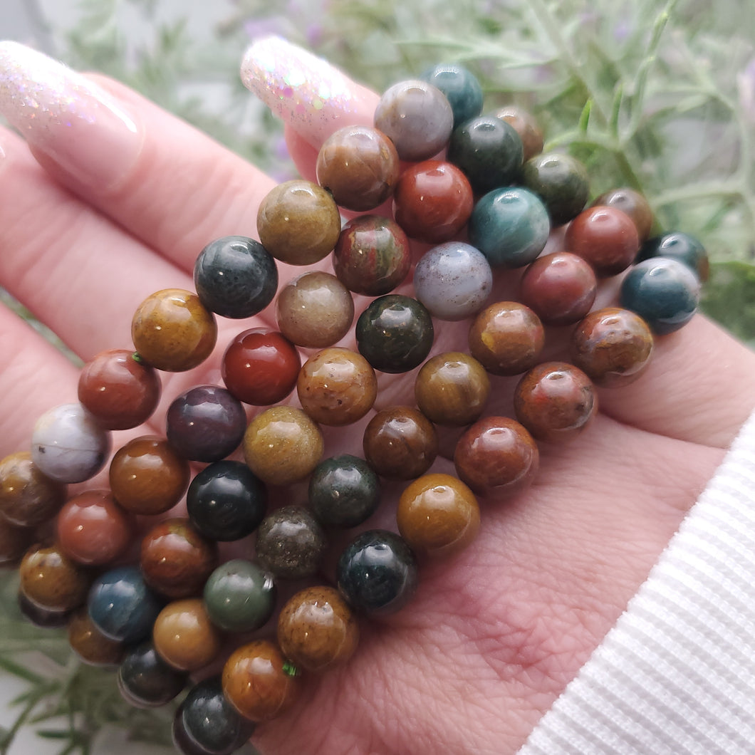 Ocean Jasper Stretch Bracelet