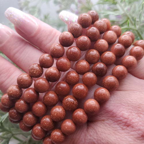 Golden Sandstone Stretch Bracelet