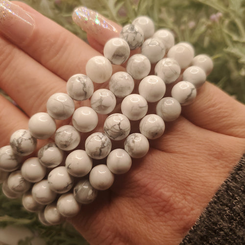 Howlite Stretch Bracelet