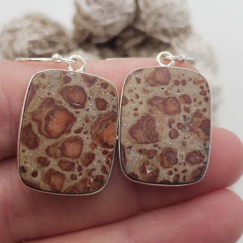 Rhyolite Sterling Silver Earrings