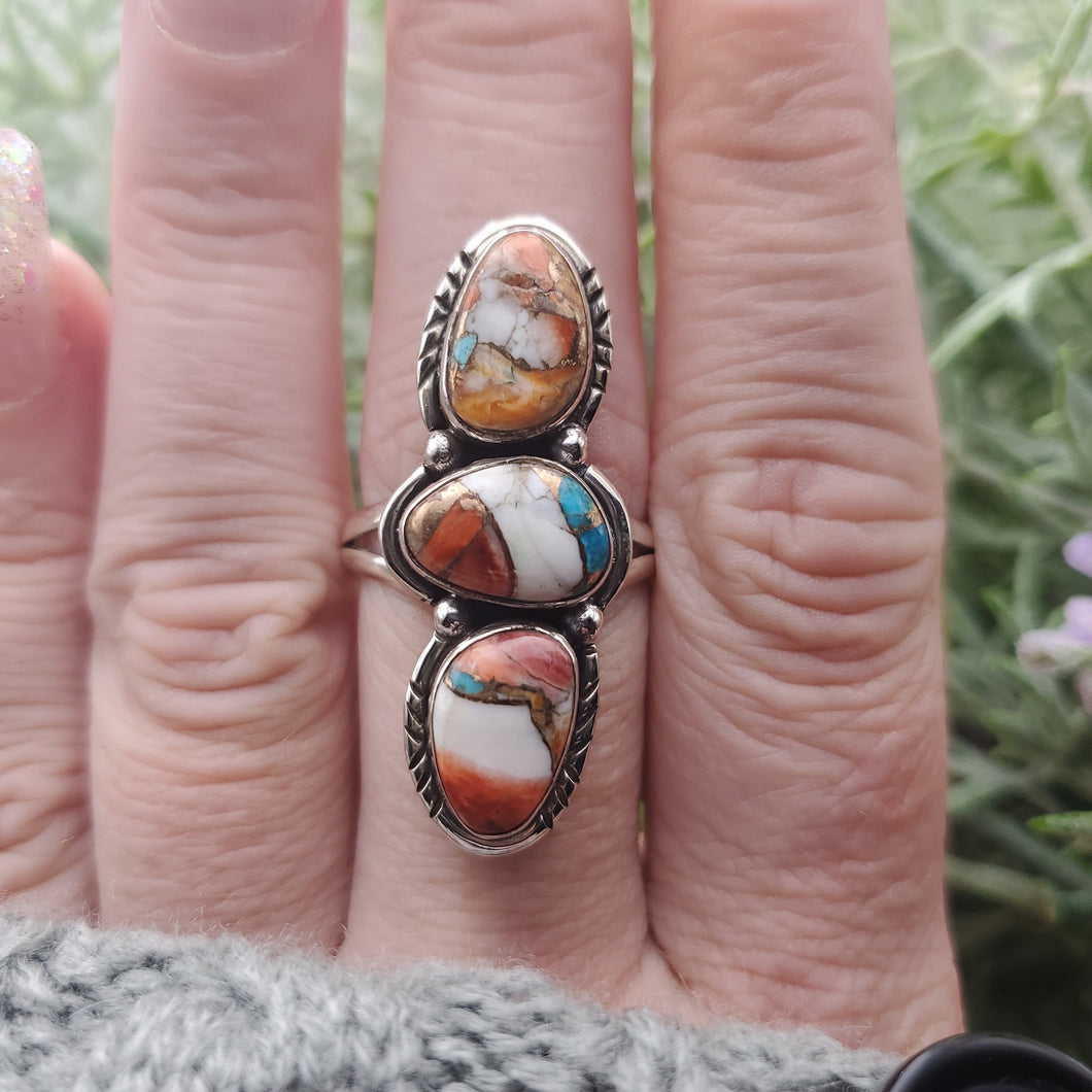 Oyster Copper Turquoise sz12