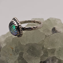 Load image into Gallery viewer, Aurora Sunflower Sterling Silver Ring Size 5.5