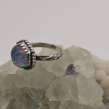 Load image into Gallery viewer, Aurora Sunflower Sterling Silver Ring Size 6