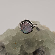 Load image into Gallery viewer, Aurora Sunflower Sterling Silver Ring Size 7