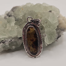 Load image into Gallery viewer, Baltic Amber Sterling Silver Pendant with 20&quot; Sterling Silver Necklace