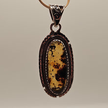 Load image into Gallery viewer, Baltic Amber Sterling Silver Pendant with 20&quot; Sterling Silver Necklace