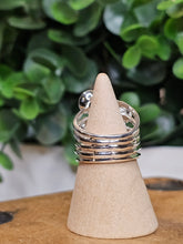 Load image into Gallery viewer, Tigers Eye &amp; Citrine Sterling Silver Ring