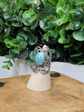 Load image into Gallery viewer, Turquoise Sterling Silver Ring