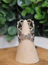 Load image into Gallery viewer, Moss Agate Sterling Silver Ring Size 7