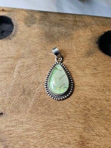 Monarch Opal Sterling Silver Pendant