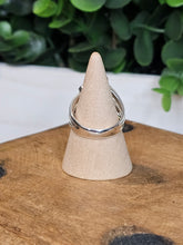 Load image into Gallery viewer, Rainbow Moonstone &amp; Blue Topaz Sterling Silver Ring