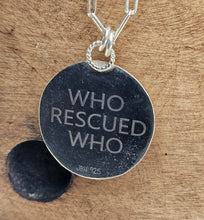 Load image into Gallery viewer, Black Onyx Paw Sterling Silver Pendant