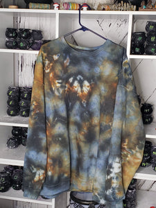 Just Be Hipie Tie Dye Sweatshirt