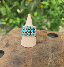 Load image into Gallery viewer, Kingman Turquoise Sterling Silver Ring