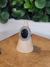Load image into Gallery viewer, Black Onyx Sterling Silver Ring