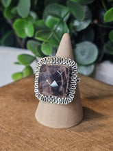 Load image into Gallery viewer, Chocolate Moonstone Sterling Silver Ring Size 10